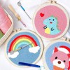 Punch Needle Needle Punch 10-Pack Punch Needle Embroidery Kit Punch