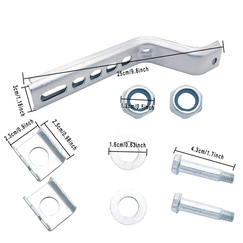 Trickortreat Bicycle Training Wheels, Bicycle Training Replacement stabilizer Adjustable 12",