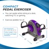 Stamina Mini Exercise Bike with Smooth Pedal System - Portable