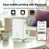 ORGBRO Label Maker Machine with Tape, X1 Portable Bluetooth Mini