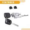 Partuto Ignition Lock Cylinder - for Honda Civic 03-13 Metal