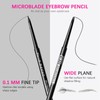 MAVENI Microblading Eyebrow Pencil for Women,0.1mm Ultra-Fine Mechanical Pencil,Draws Tiny