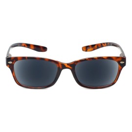 Calabria Designer Neck Hanging Reading Sunglasses Full UV Protection, Tortoise +2.25
