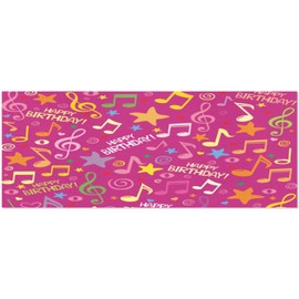 OTVEE Gift Wrapping Paper, Birthday Wrapping Paper Roll with Happy Brithday Design, 58 * 22.8 inch(9.18 sq.ft.), Wrapping Paper for Bridal, Baby Showers, Valentine's Day, Morther's Day