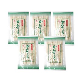 Additive-free, Unbleached Tochigi, 1.4 oz (40 g) x 5 Bags ★ Compact ★ Unbleached kanpyo from Tochigi Prefecture, is made with a high quality green pail that has a good taste and aroma