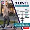 Outdoor Cruiser Kick Scooter for Ages 6+, for Kids, Teens,