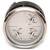 Faria Boat Multi-Function Gauge GFC610A | Kronos Silver 3 1/4