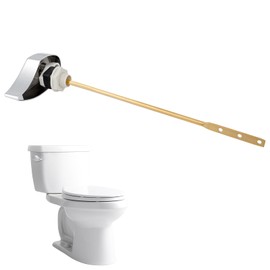 Hibbent Toilet Handle Replacement Compatible with TOTOTHU004-CP Trip Lvr for ST701, CST854, CST884,Side Mount Toilet Flush Handle, Flush Tank Lever, Chrome