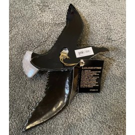 Charlotte International Black Legged Kittiwake Bird Bath Nursery Beach Wall Decor 10 Inches Navy & White