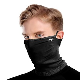 Naroo Mask X1 Sports Face Mask, For Summer, UV Protection, Sun Protection, Black