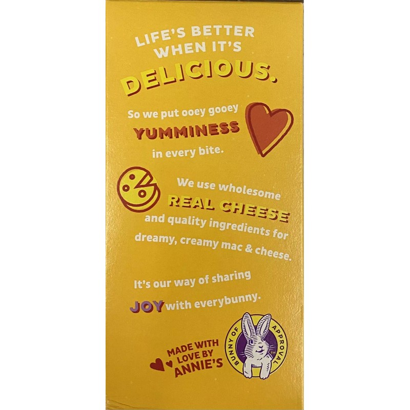 Annie's Macaroni & Cheese SPIRALS WITH BUTTER & PARMESAN Organic