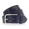 Vanzetti Genuine Beauty 35 mm Full Leather Belt W95 Navy,