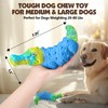 Durable Dog Toys for Aggressive Chewers - Tough Indestructible Squeak