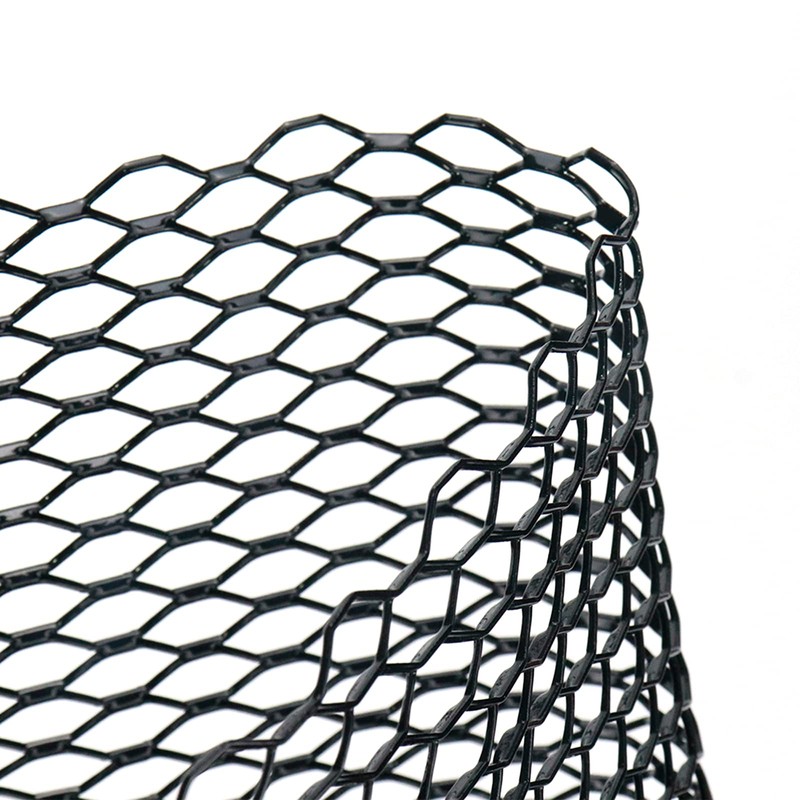 Modengzhe 40 x 13 inch Car Grill Mesh Sheet, Black