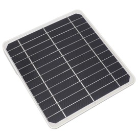 Generic 20W Solar Panel with USB Type C DC Port Waterproof 5V 2A Portable Solar Charger for Backpack