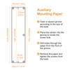 MOROBOR Zinc Alloy Flush Pull Handles, 2pcs Embedded Sliding Door