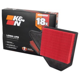 K&N Engine Air Filter:Long Life 18,000 MileReplacement Air Filter:Compatible with 2011-2019 Dodge/Chrysler/Lancia/Ram/Volkswagen(Grand Caravan,Town & Country Van,Voyager,Cargo Van,Routan),KNA-2462