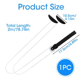 Shoulder Pulley Over The Door, Shoulder Exercise Pulley Physiotherapy for Shoulder Rehab, Rotator Cuff Exerciser, Arm Rehabilitation Exercise for Injury Rehab, Stretching, Recovery (White)