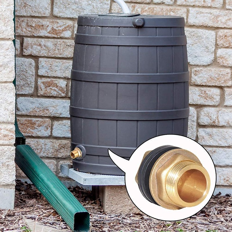 Joywayus 1" Male And No Female Inside Soild Brass Water