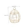 Outanaya Bird Feeder for Wild Birds Hanging Suet Holder Outdoor