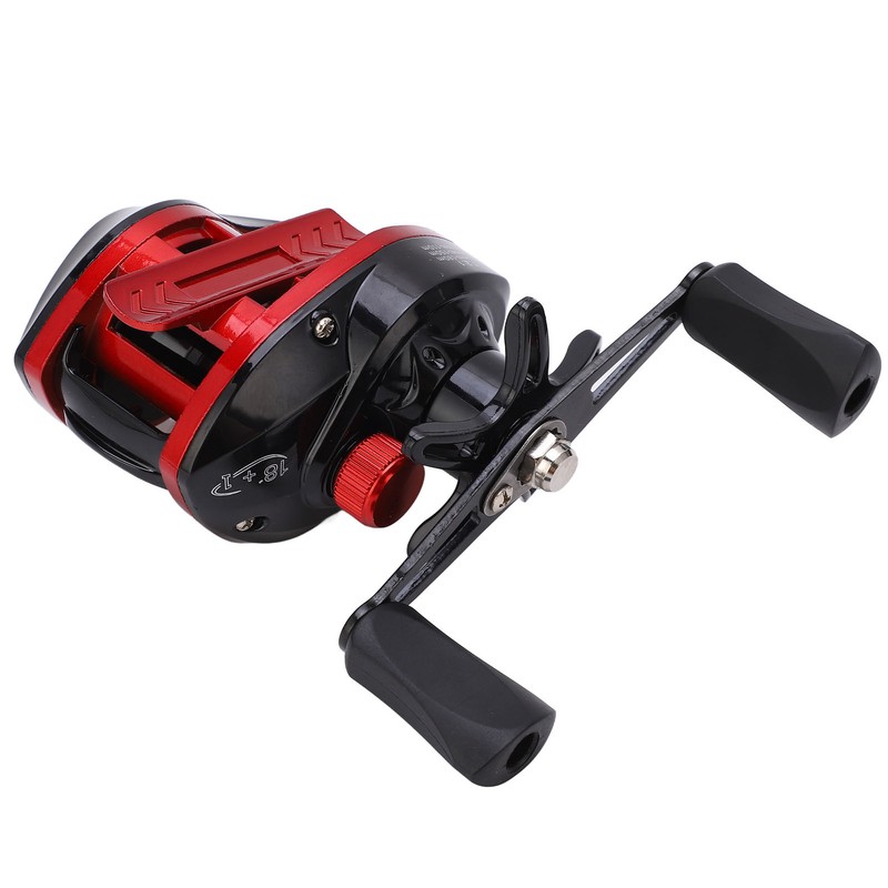 LK201 Plastic/Aluminum Alloy Black Red Magnetic Brake Standard Right/Left Hand