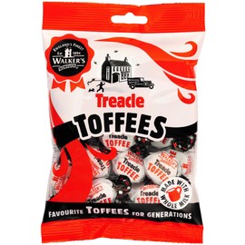 Walkers' Nonsuch Treacle Toffee | with Condensed Milk & Black Treacle | Classic English Chewy Toffee | Imported from the UK | Traditional British Sweet | 5.29 Oz (150g)