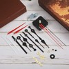 4 piezas de reloj de pared de cuarzo DIY mecanismo