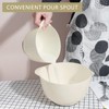 BoxedHome Nesting Plastic Mixing Bowl Set, 4 Piece Mixing Bowl