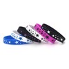 POYAMUSE 6pcs Y2K Star Silicone Bracelets Set – Emo Rubber