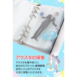 Aksta Case, Portable, A6 Size, Stores Up to 20 Pieces (7.3 x 5.0 inches (18.5 x 12.8 cm)/Easy to Carry