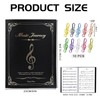 Music Folder A4 Choir Folder, 60 Pages Music Sheets Folder,
