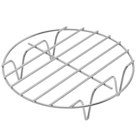 GSlife Instant Pot Steamer Rack - Stainless Steel Instant Pot Accessories, Steam Rack for 6, 8 Qt Pressure Cooker, Cooking Cooling Steaming Baking Rack 8'', 1 Pack