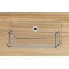 Marketing Holders Single Pocket Horizontal Wall Mount Business Card Holder