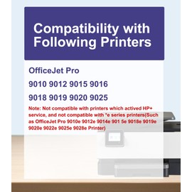 OGOUGUAN 962XL Ink Cartridges Combo Pack Compatible Replacement for HP hp962 962 XL Ink Cartridges to Use with OfficeJet Pro 9015 9018 9019 9020 9022 9025 Printer(BK/C/M/Y, 4 Pack)