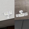 AWSENS Upgraded 3 Head LED Security Lights with Motion Sensor,