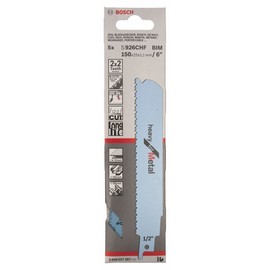 BOSCH S926CHF Metal Saver Saw Blades, Set of 5