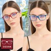 SIGVAN Bifocal Reading Glasses Blue Light Blocking Spring Hinge Fashion