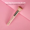 Boozyshop Soft Pink & Gold Flat Top Buffing Brush