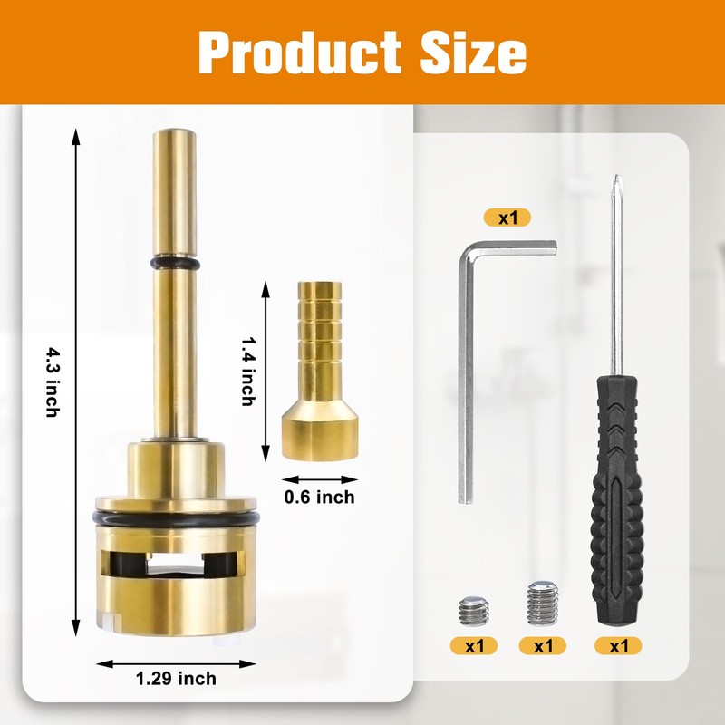 RP51918 3 Setting Diverter Cartridge Replacement Kit Compatible With R11000