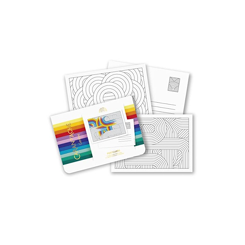 Caran d'Ache Colour Treasure Cards (Limited Edition) FSC™ / Set