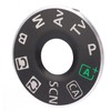 Camera Parts, Camera Function Dial Cover Plate Mode Interface with