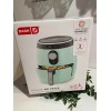 Dash Deluxe Air Fryer 3 Quart Aqua With AirCrisp Technology