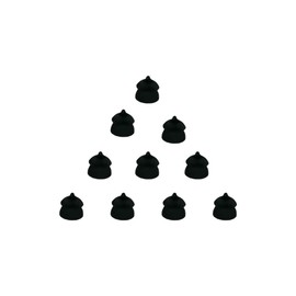 Widex Compatible Double Ear Tip Hearing Aid Domes Pack of 10 for Lasting Comfort