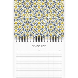 etmamu 252 To-Do List A5, 60 Sheets, 3 Columns, Task List for Doing, Appointments and Time Management