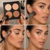 BL3DN Natural Sculpt Paleta Rubor 3D Tonos Naturales para Contorno