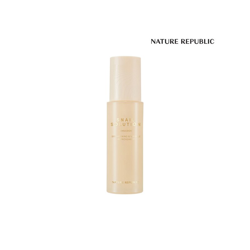 Nature Republic (현대Hmall)네이처리퍼블릭 스네일 솔루션 에멀전 (미백 주름)+스킨 12ml (Nature