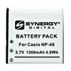 Synergy Digital Digital Camera Battery, Compatible with Vivitar NP-40 Digital