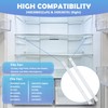 240530601 (Left) & 240530701 (Right) Refrigerator Pan Hanger Support Rail