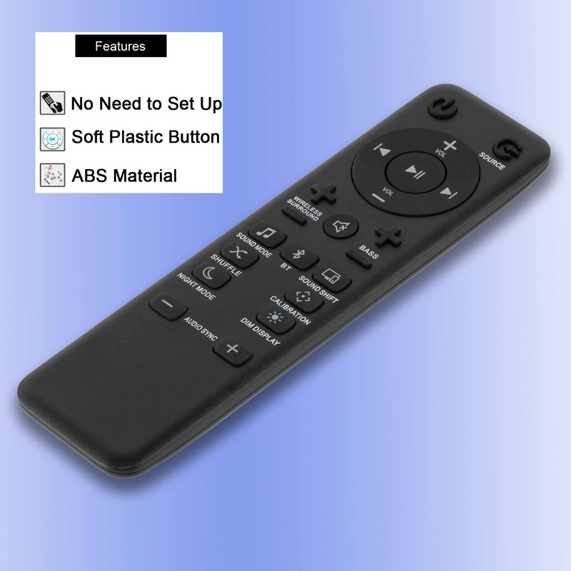 Replacement Remote Control for JBL 5.1 3.1 2.1 2.0 Soundbar