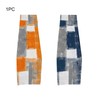 European Style Table Runner,Orange and Grey Table Runner,Farmhouse Abstract Art